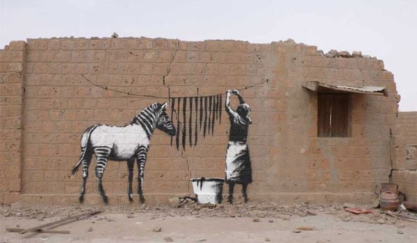 Grafitti de Banksy