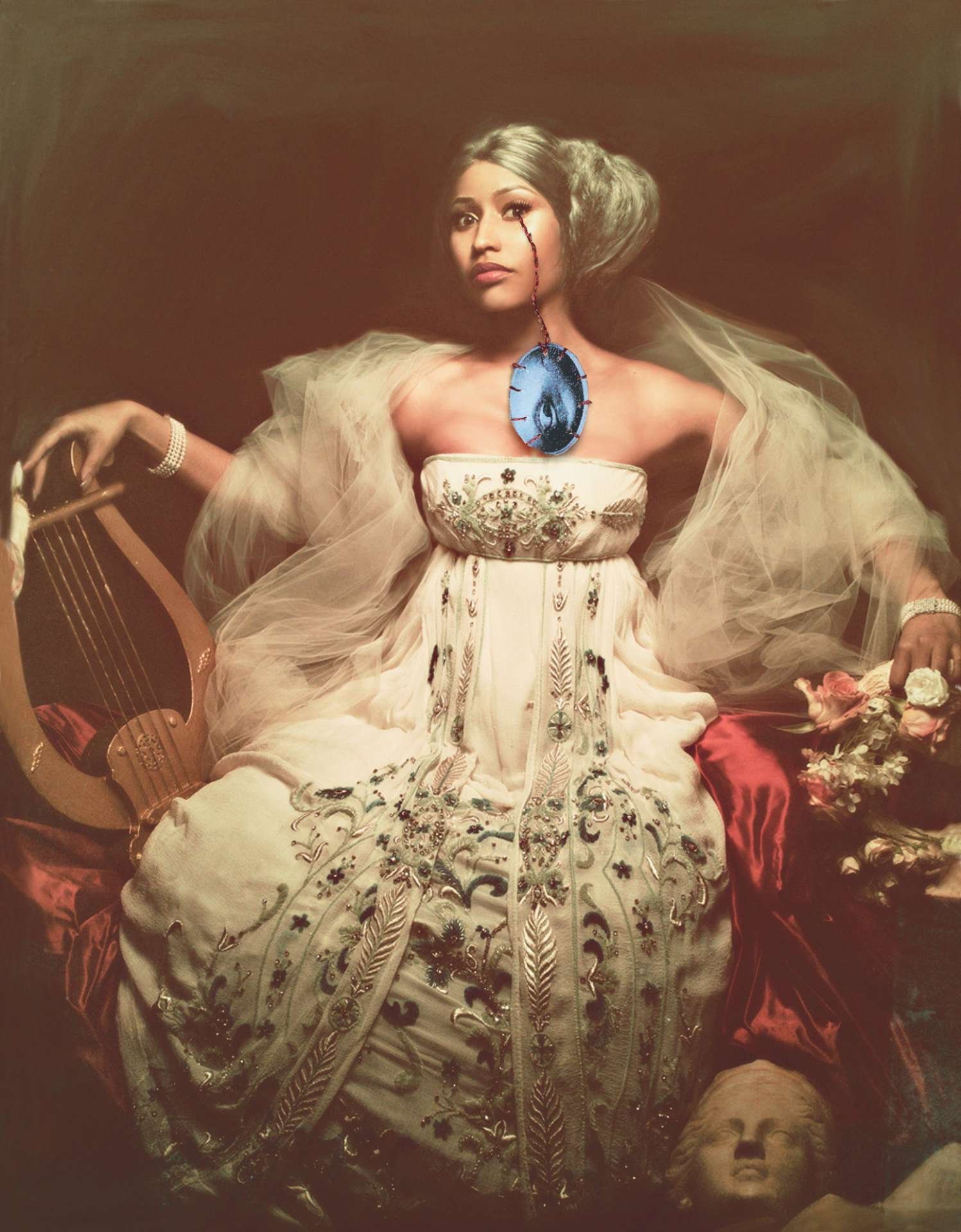 Nicki Minaj, ilustrada por Francesco Vezzoli