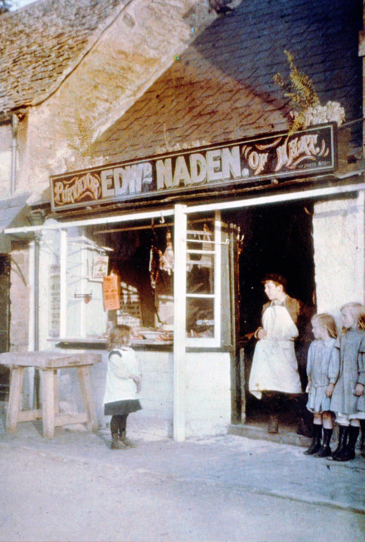 1915 "A small customer."
