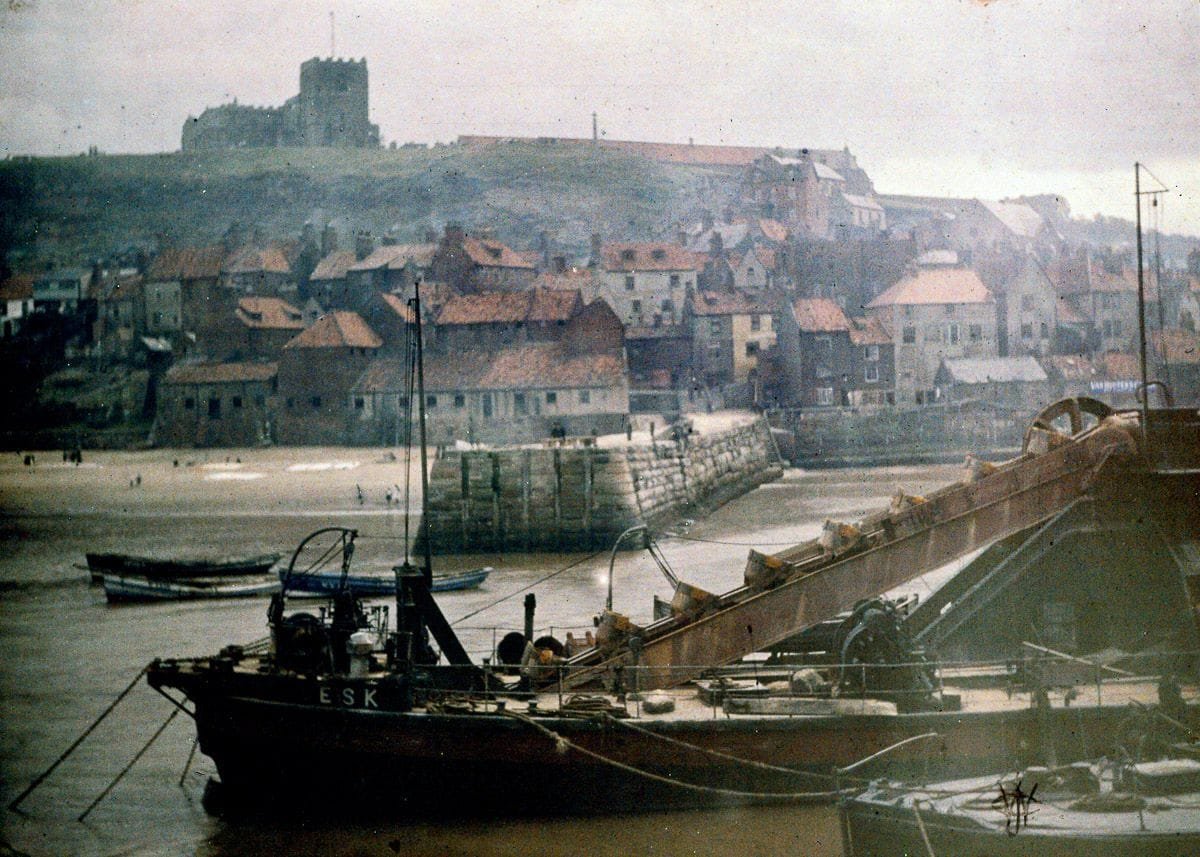 1915 "Whitby, the dredger."