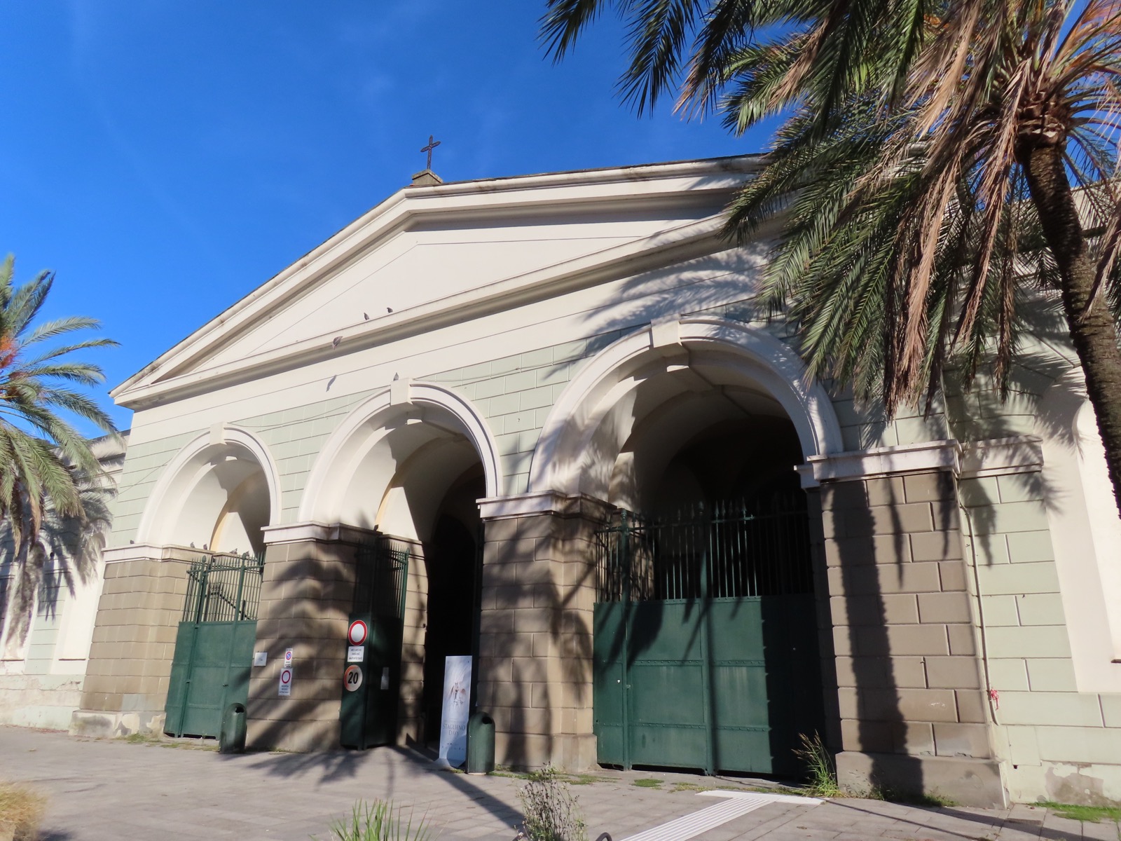 Entrada del Cementerio Monumental de Staglieno